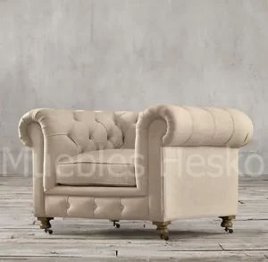 Sillón Estilo Chesterfield Individual